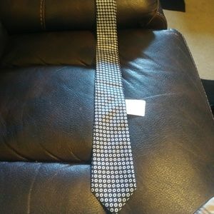 Mens Sean John Blue and white Tie